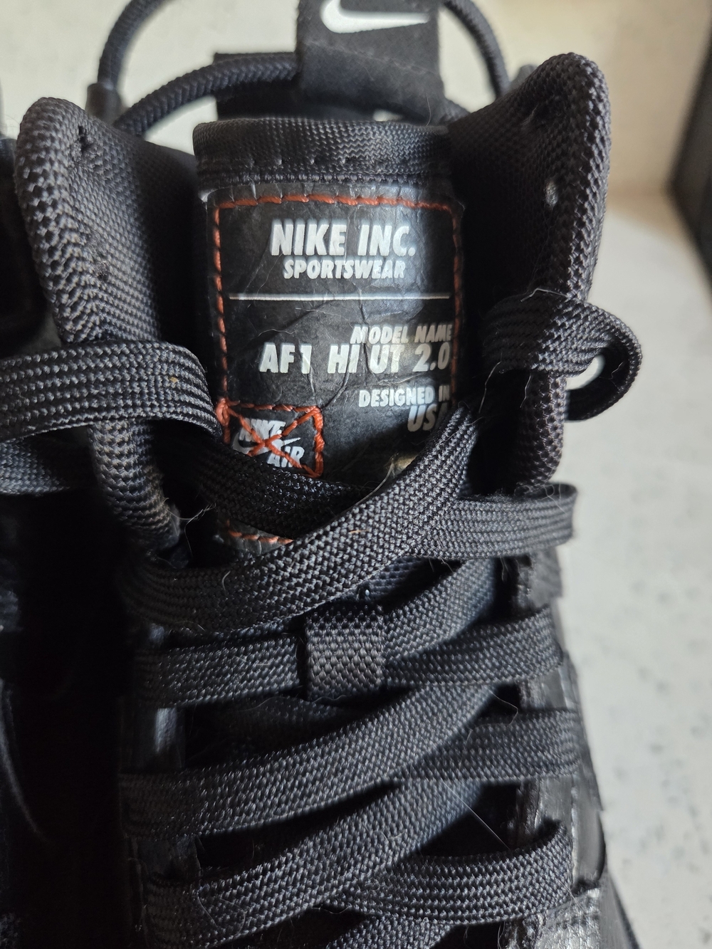 Nike Air Force One High Utility 2.0 Black-gum Classics - Picture 4 of 7